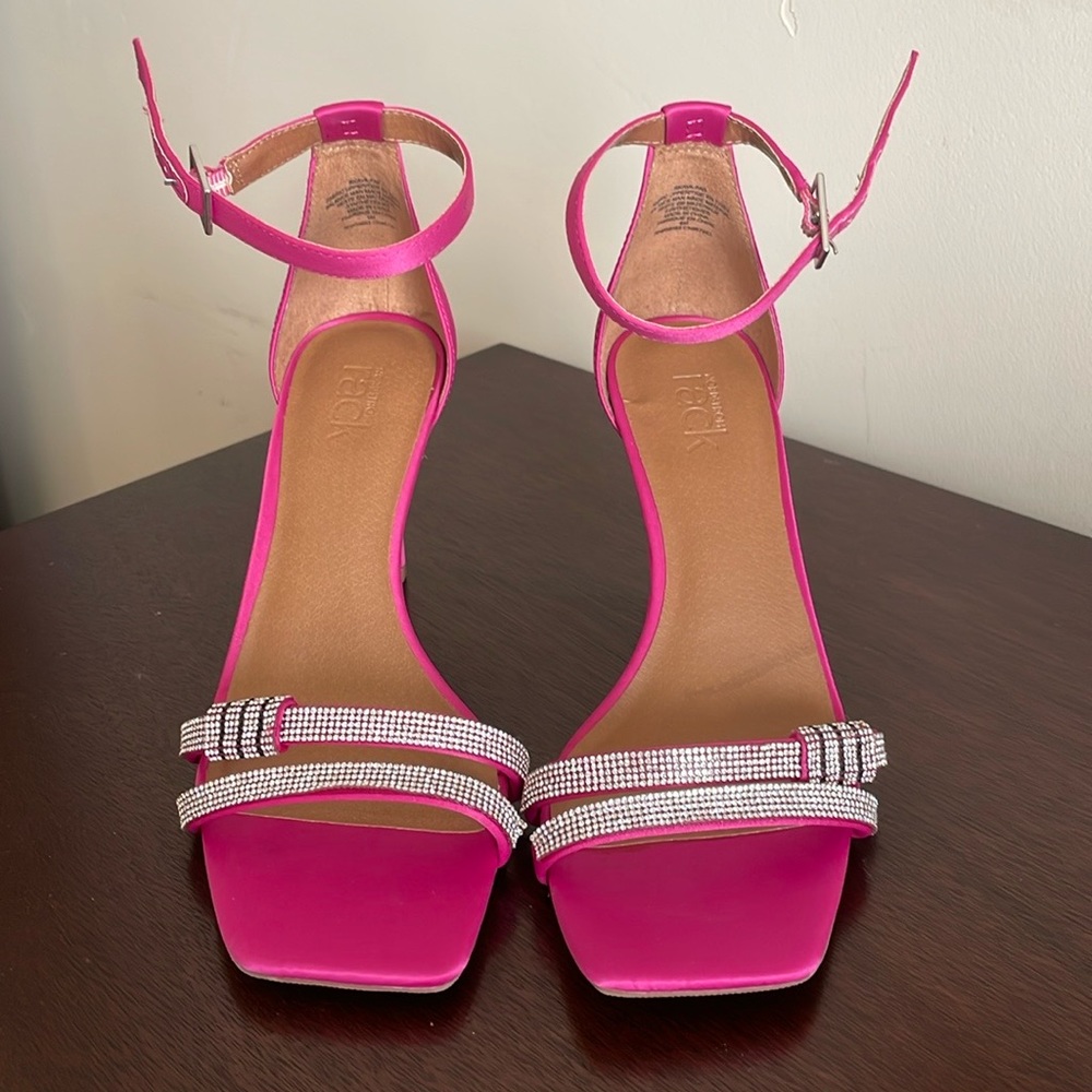Nordstrom Rack embellished strap of heels 6M